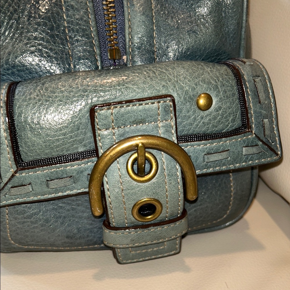 Coach RARE Lmt. Ed. Y2K SoHo MIA Laced Studded Satchel - Picture 4 of 17
